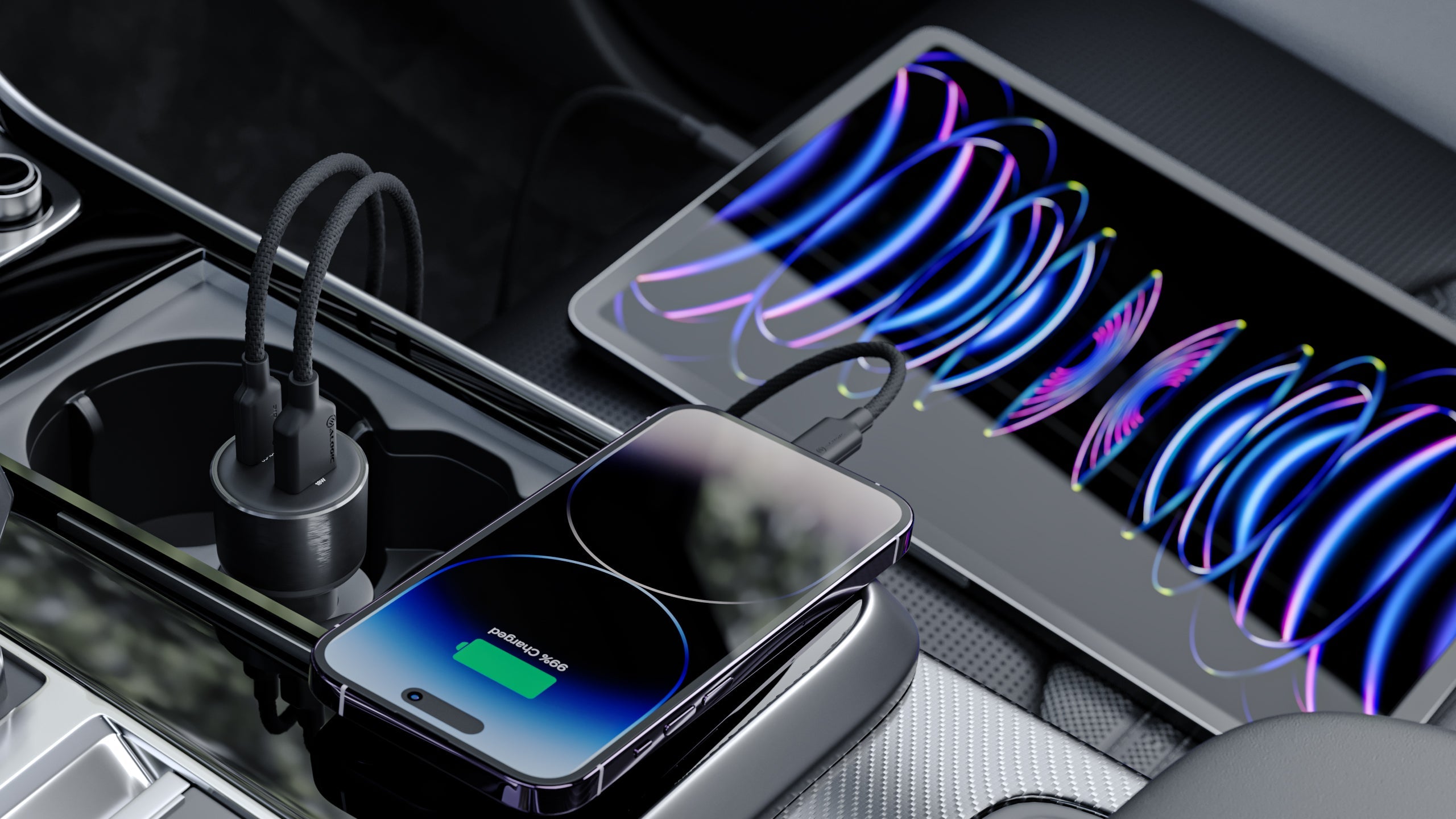 New car chargers make road trips easy