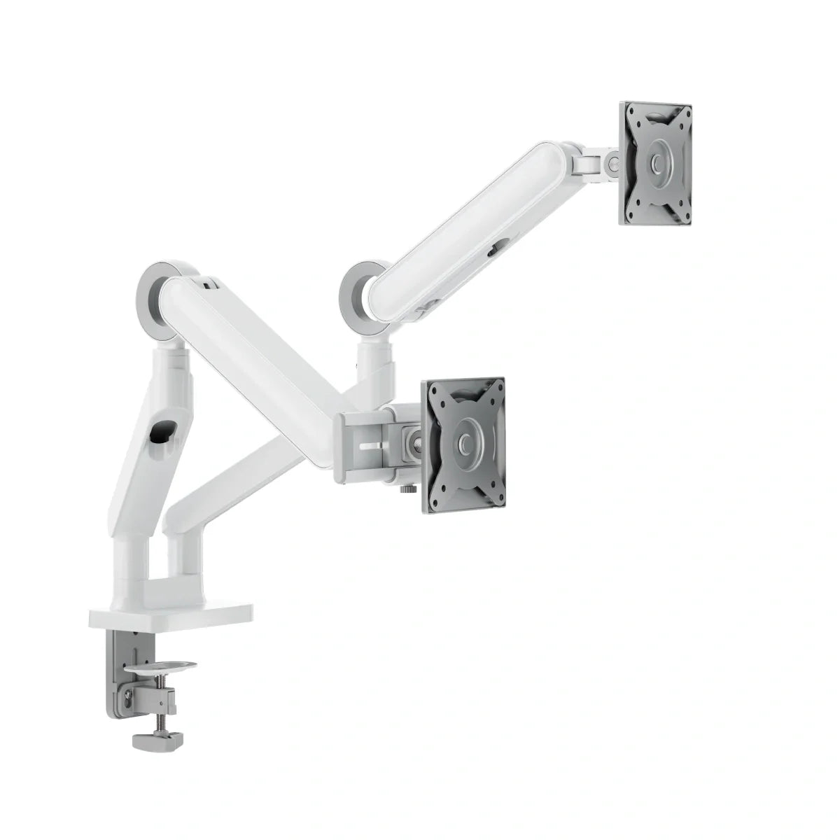 Glide Flexible Double Monitor Arm