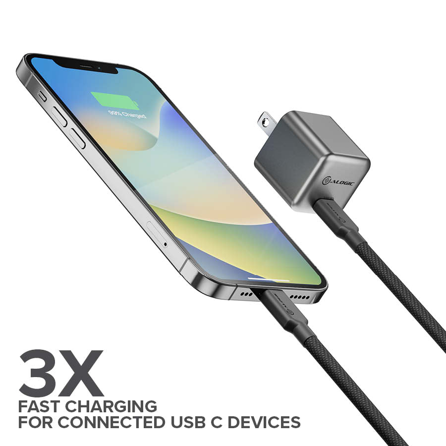 30W Rapid Power USB-C Mini GaN Charger_3