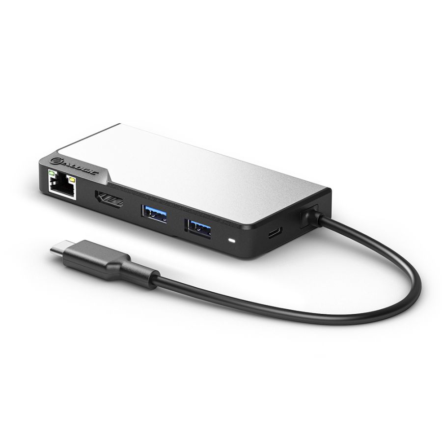 USB-C Fusion Alpha 5-in-1ハブ - スペースグレー