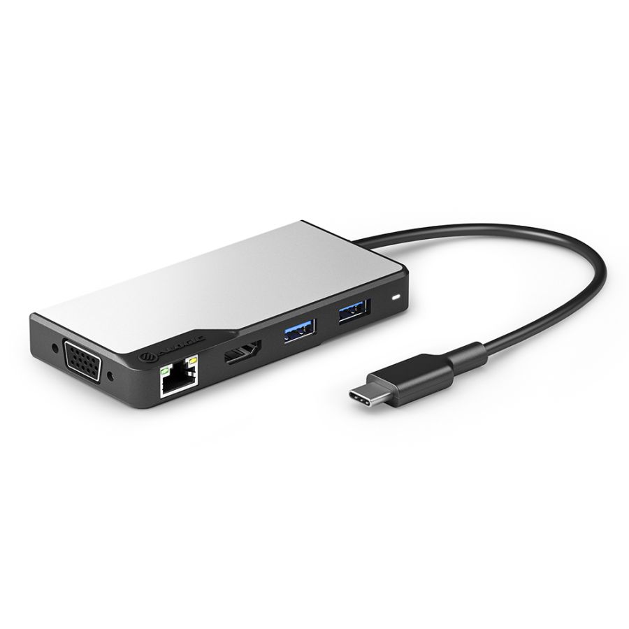 USB-C Fusion Max 6-in-1ハブ - スペースグレー