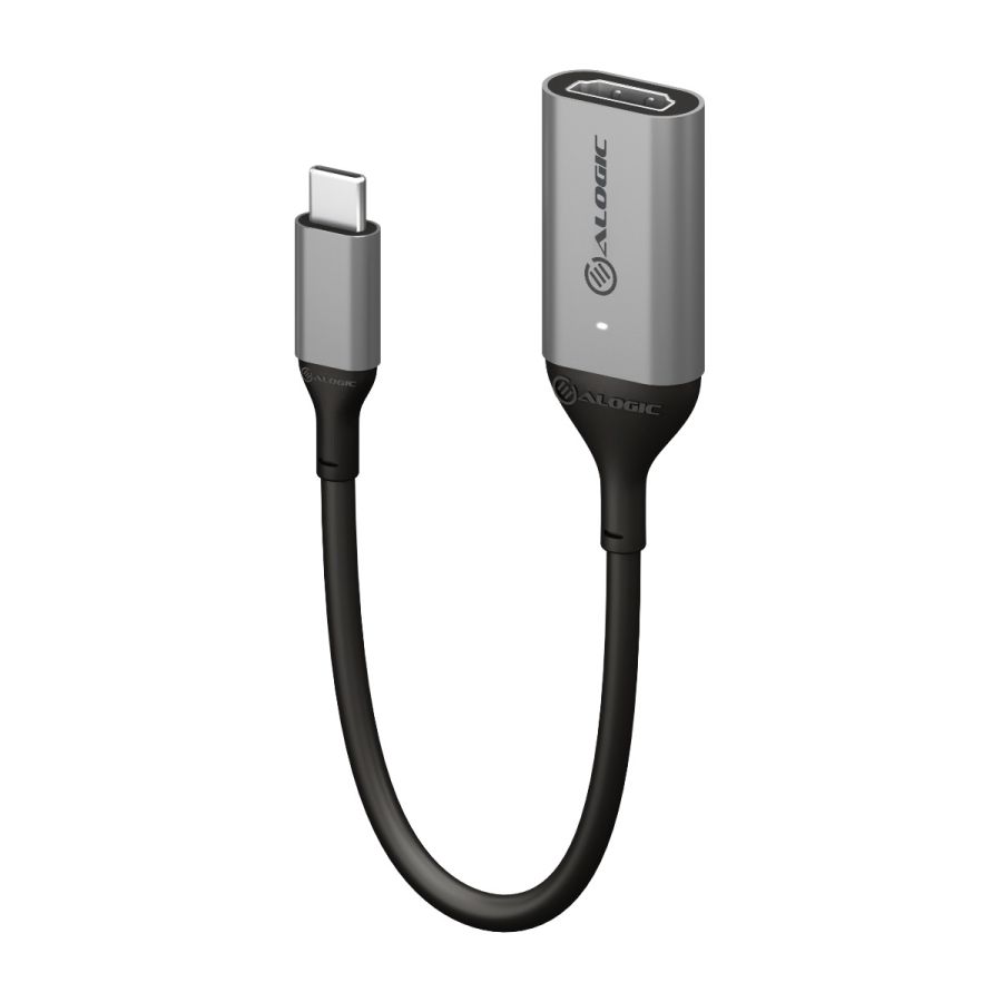 ウルトラ15cm USB -C（男性）からHDMI（女性）アダプター-4K 60Hz